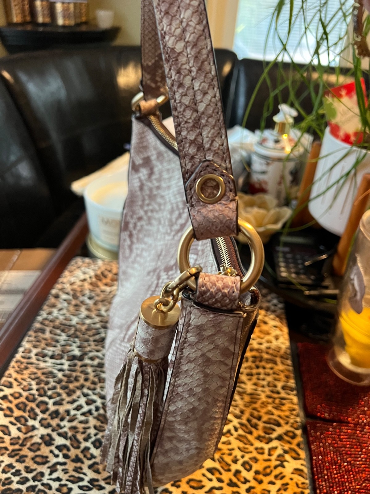 Michael Kors Python handbag  EUC - image 12