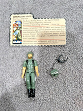 G.I. Joe 1982 Breaker V1 Complete File Card Vintage Hasbro Action Figure ARAH