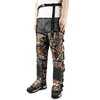Snake Gaiters, 1200D Waterproof Snake Chaps Snake Bite Protection for Ankle t...
