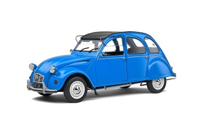 Solido S1805026 1/18 Citroen 2CV6 Bleu Petrole 1982 Diecast Modellauto