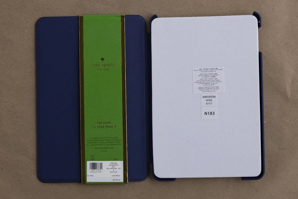 NUEVA Funda Kate Spade New York iPad Mini 4 en "Cruise Stripe" Foto 2 de 4