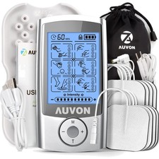 Rechargeable TENS Unit Muscle Stimulator, 24 Modes 4th Gen TENS Machine with ...