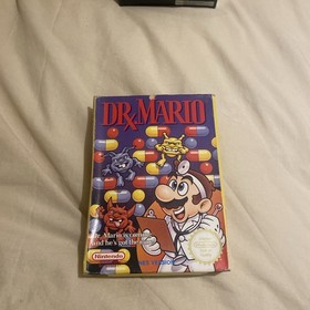 NES Game: Dr. Mario (Doctor Mario) [Boxed, Complete w/Manual]