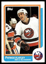 1986-87 Topps Patrick Flatley New York Islanders #162