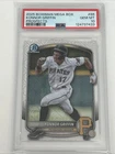 2025 Bowman - Chrome Prospects Konnor Griffin #BCP-86 Mojo Refractor (RC)