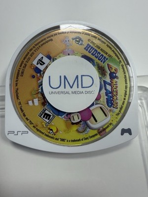 Bomberman Land - Sony PSP Tested & Working - Disc Only