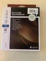 Noctua NF-A12x15 PWM 4-Pin 120mm Premium Quiet Slim Fan - Brown