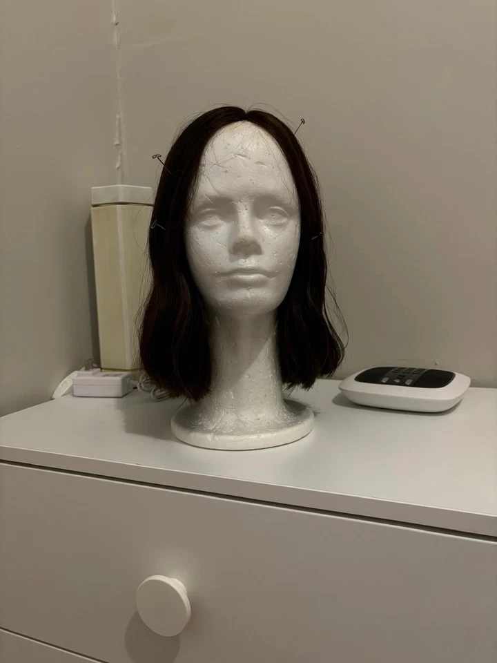 Еврейский парик Irene коричневый короткая маленькая крышка б/у - Изображение 3 из 4