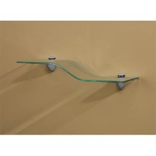 Amore Designs CPTSVERVEMINICL Concepts Mini Verve Clear Glass Shelf