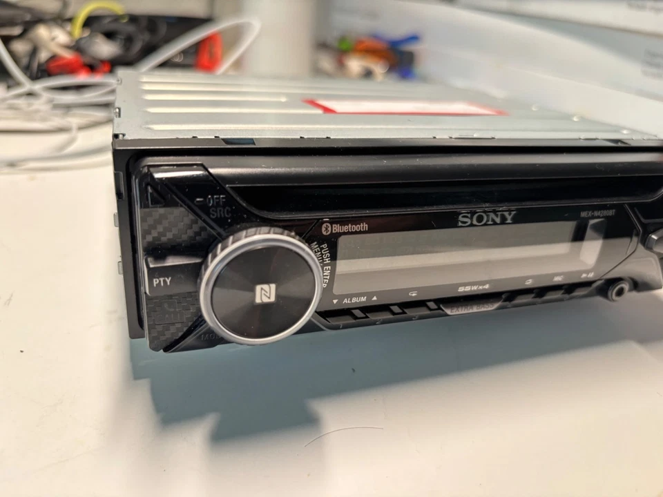 SONY MEX-N4280BT Single Din with Bluetooth CD AM/FM Car Radio - Imagem 2 de 4