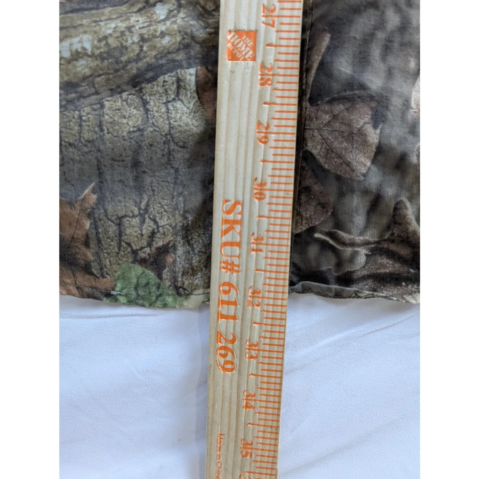 Wrangler Rugged Wear Mens 2X Advantage Timber Camo Long Sleeve Button Down Shirt - Image 4 of 4