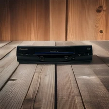 Panasonic Blue Line PV-V4020 VCR VHS Player Recorder, No Remote Tested Works