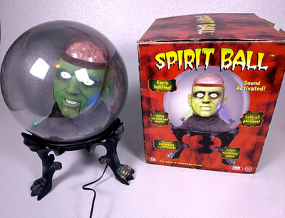 Genmy 9  Spirit Ball Head Animated Talking Frankenstein Monster In Box Working