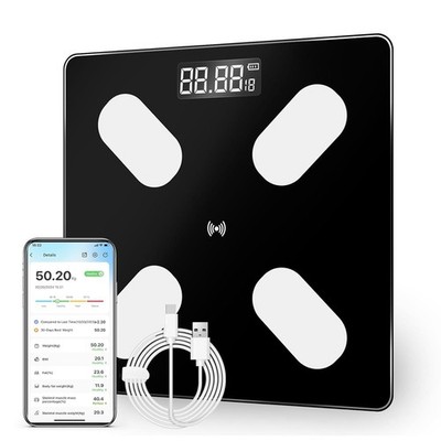 Körperfettwaage Körperwaage Personenwaage Bluetooth App Körperanalysewaage