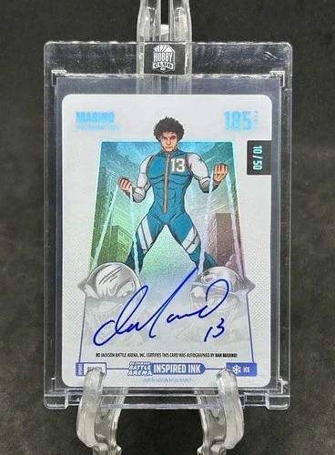 Bo Jackson Battle Arena Update Dan Marino Ice Auto 10/50.
