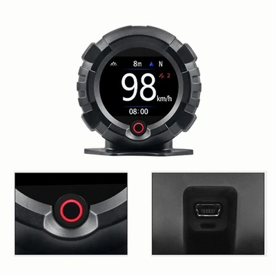 Auto GPS Gerät mit Neigungs- und Neigungsmessung und Head Up Display Ausgang - Bild 1 von 4