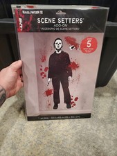 HALLOWEEN II MICHAEL MYERS SCENE SETTERS HALLOWEEN DECORATION NEW Over 5ft Long