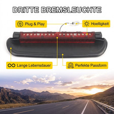 Bremslicht Rote Linse Dritte Bremsleuchte Rücklicht Für BMW E90 E92 3er 04-13