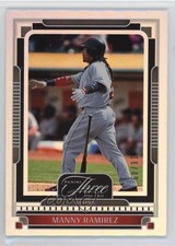 2025 Panini Three and Two Holo Silver 16/49 Manny Ramirez #1 0rd2