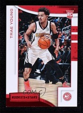 2018-19 Panini Chronicles Rookies and Stars Red /149 Trae Young #631 lu0