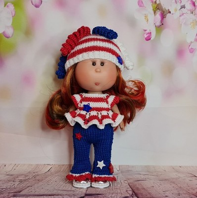Outfit For Dolls Mia 9'' from Nines d'Onil ( doll and shoes are not included.)