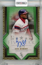2023 Topps Five Star Chicago White Sox Luis Robert Autograph Green Fsa-Lro 13/15