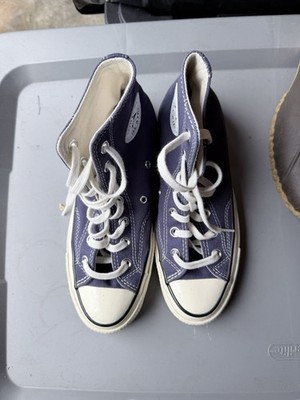 Converse Chuck Taylor All Star womens Blue/White High Top Canvas Lace-Up Sneaker