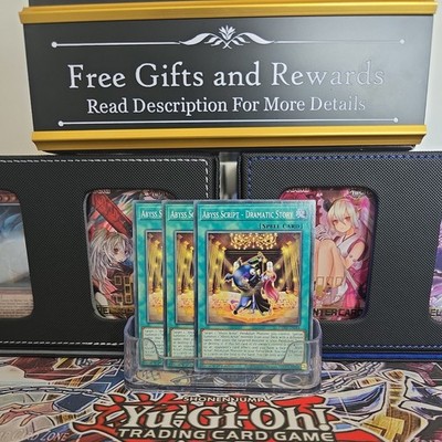 Playset 3x Abgrundskript - Dramatische Geschichte PHHY-DE064 Yugioh Common