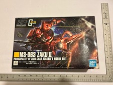 Bandai HGUC234 MS-06S Principality of Zeon Char Aznable's Zaku II 1/144 Gundam