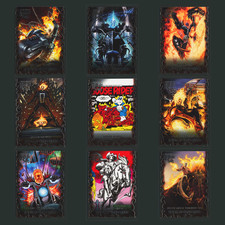Spirits of Vengeance Complete Set 9 Marvel Cards 2023 Midnight Sons Ghost Rider