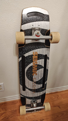 Seismic Codex Longboard (COMPLETE) Freeride/Freestyle/Tech Downhill, 37.5 L