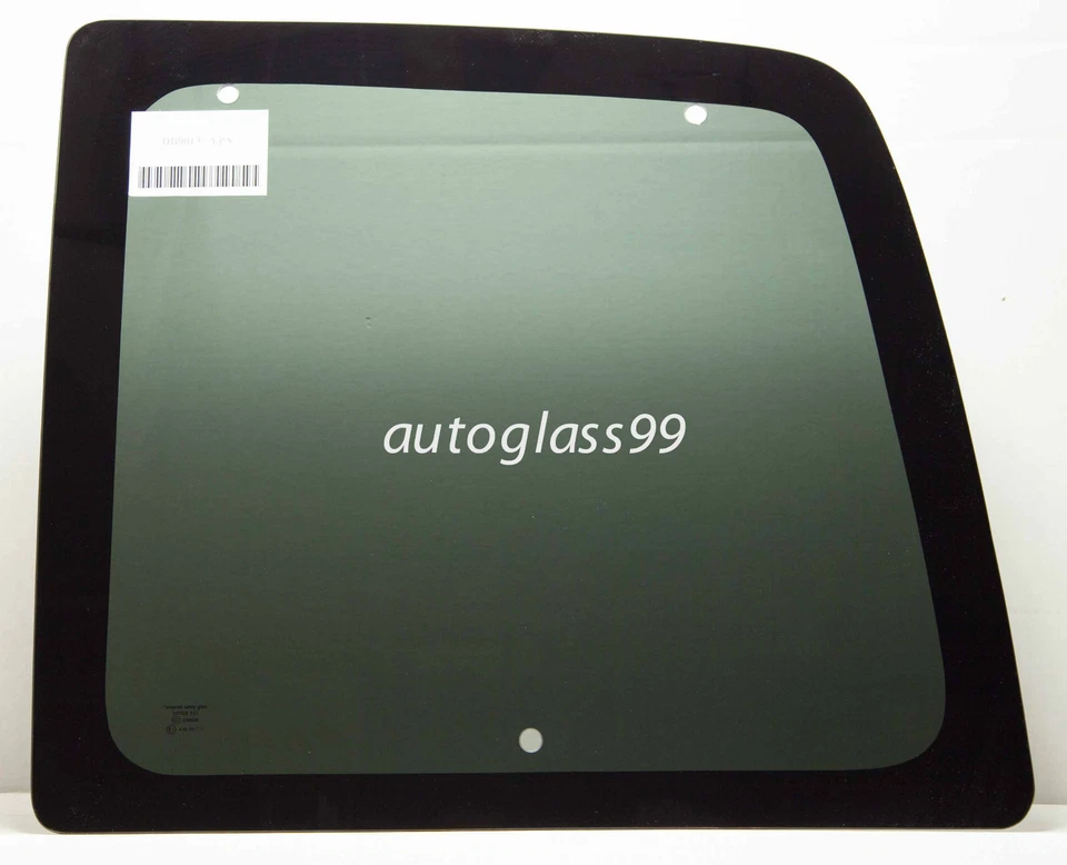 Fits 1996-2023 Chevy Express Van Passenger(right) Side Back Glass Movable 3 Hole Foto 3 de 4