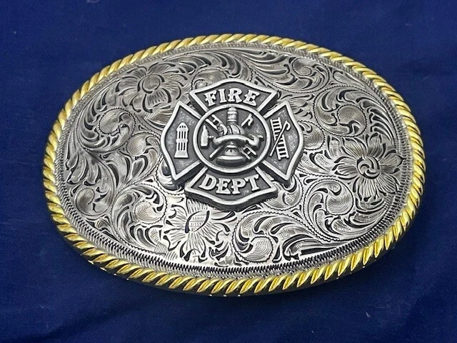 Boucle De Ceinture Vintage 1983 – America's Firefighters – Ever Ready Ever Willing