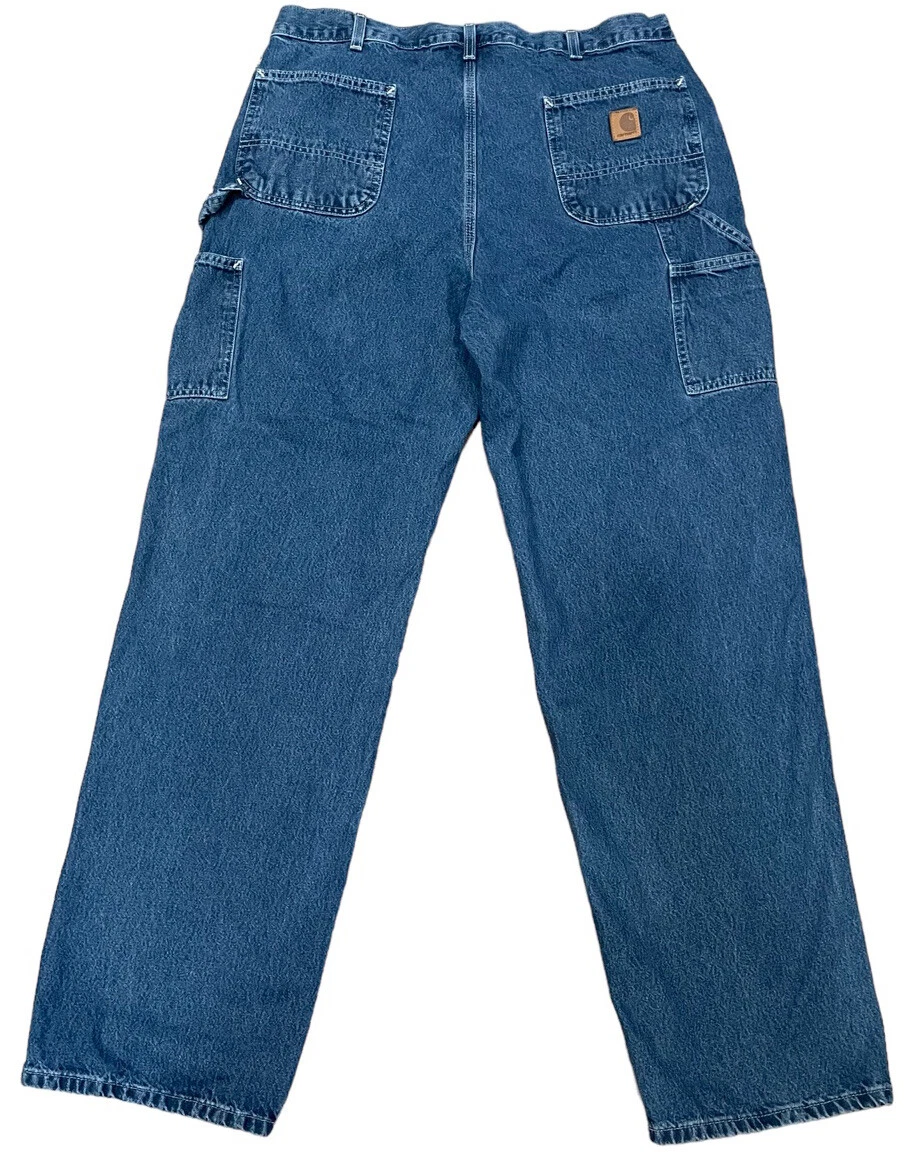 Mens carhartt shop carpenter jeans