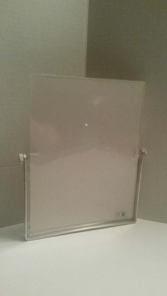 Marco de fotos acrílico transparente IKEA FINLIR 7 x 9 1/2” diseño C ¡NUEVO! Foto 2 de 4