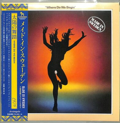 2021 MADE IN SWEDEN Where Do We Begin JAPAN MINI LP CD ARC3062 Psychedelic Rock