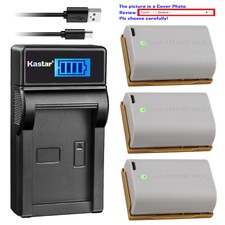 Kastar Battery LCD USB Charger for Canon LP-E6 LP-E6N EOS 7D SV EOS 7D Mark II