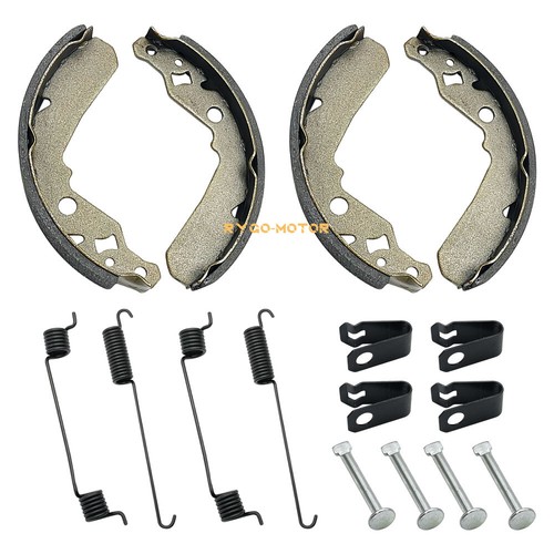 Front & Rear Brake Wheel Cylinders w/Shoes for Kawasaki KAF300 Mule 500 520 550 - Picture 5 of 8