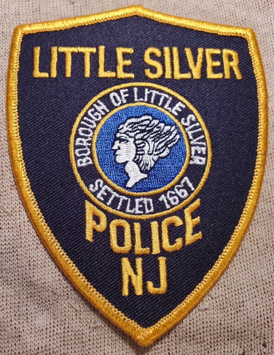 NJ Little Silver New Jersey Police Shoulder Patch eBay