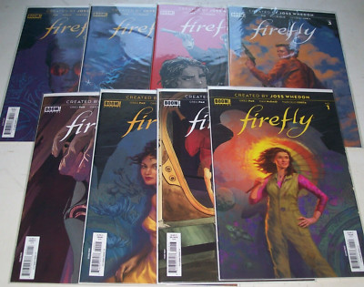 Firefly #1 2 3 4 5 2nd 3rd print Variants 8 total unread 2018 Boom! HTF