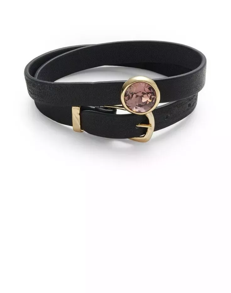 Alexis bittar deals leather wrap bracelet