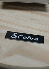 1x Cobra Speaker Branding Plate/Sticker