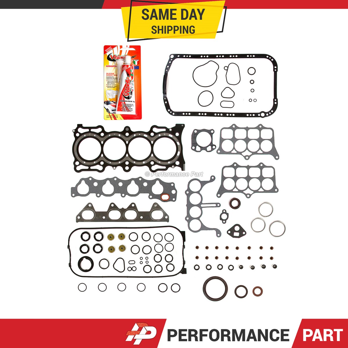 コンポート専用です Full Gasket Set for 94-97 Honda Accord DX LX SE 2.2l F22b2 F22b6