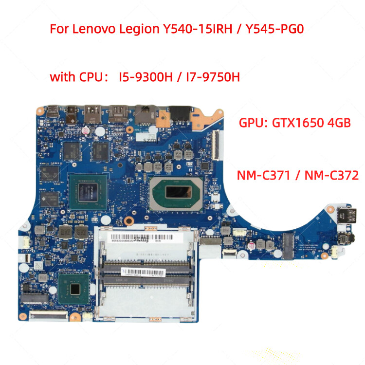 NM-C371 For Lenovo Legion Y540-15IRH motherboard w/ CPU I5 I7 +