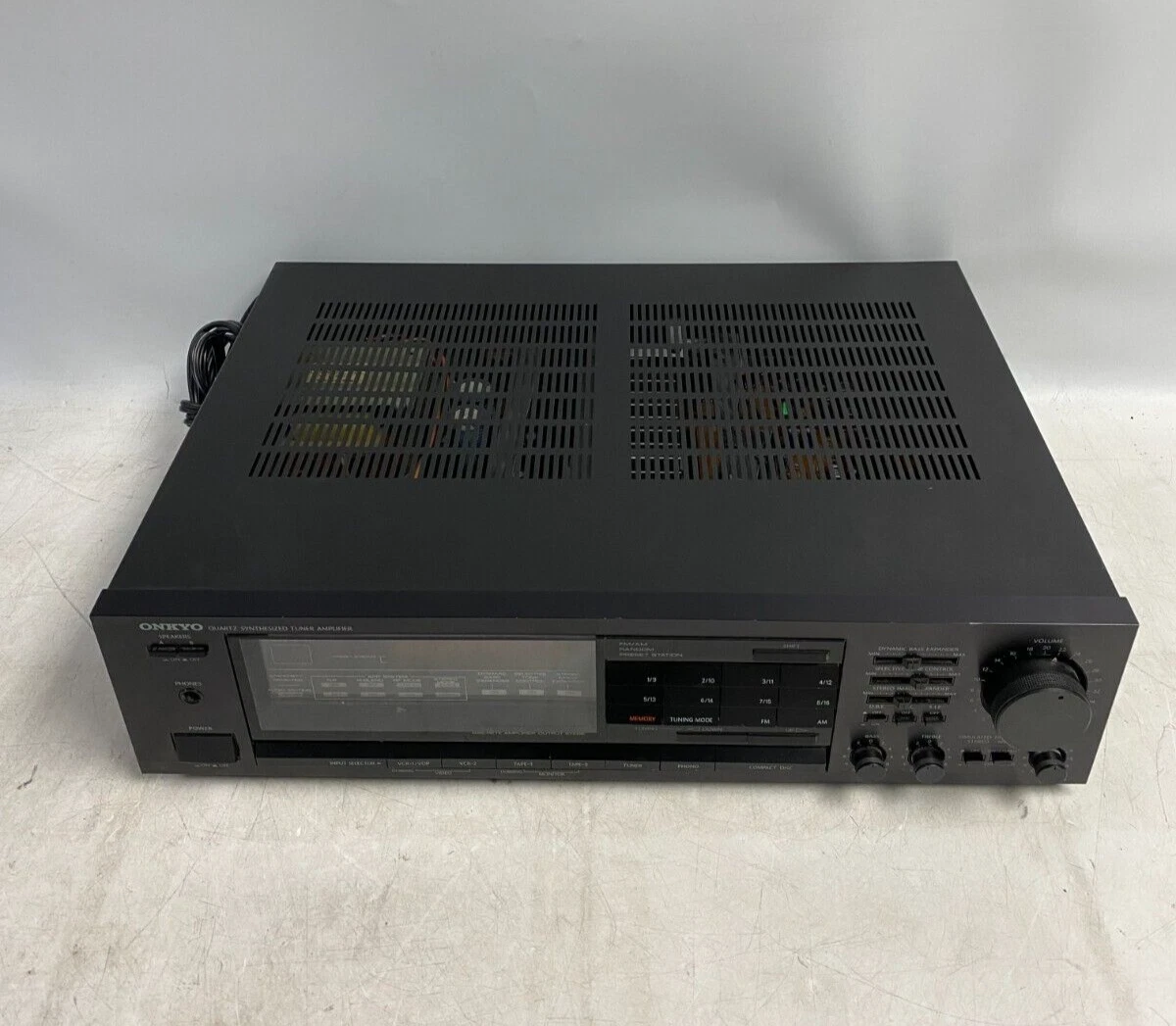 Vintage Onkyo TX910 Quartz Synthesized Tuner Amplifier, 46 OFF