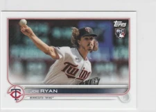 2022 Topps Mini Short Print Image Variation JOE RYAN #390 SP RC Minnesota Twins