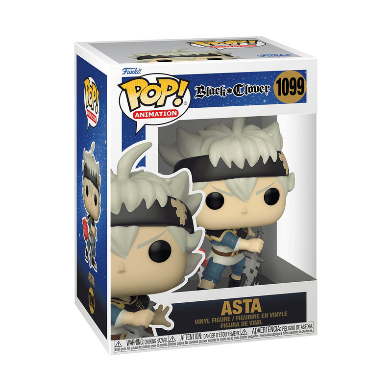 BOX DAMAGED Funko Pop Animation: Black Clover - Asta Vinyl Figure #1099 #59239