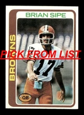 1978 Topps Football 255-525 EX+/EX-MT+ Pick From List All PICTURED