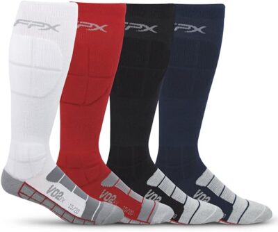 WORTH - LOT OF 100    FPX V02fx Baseball & Softball Game 15-20 Compression Socks
