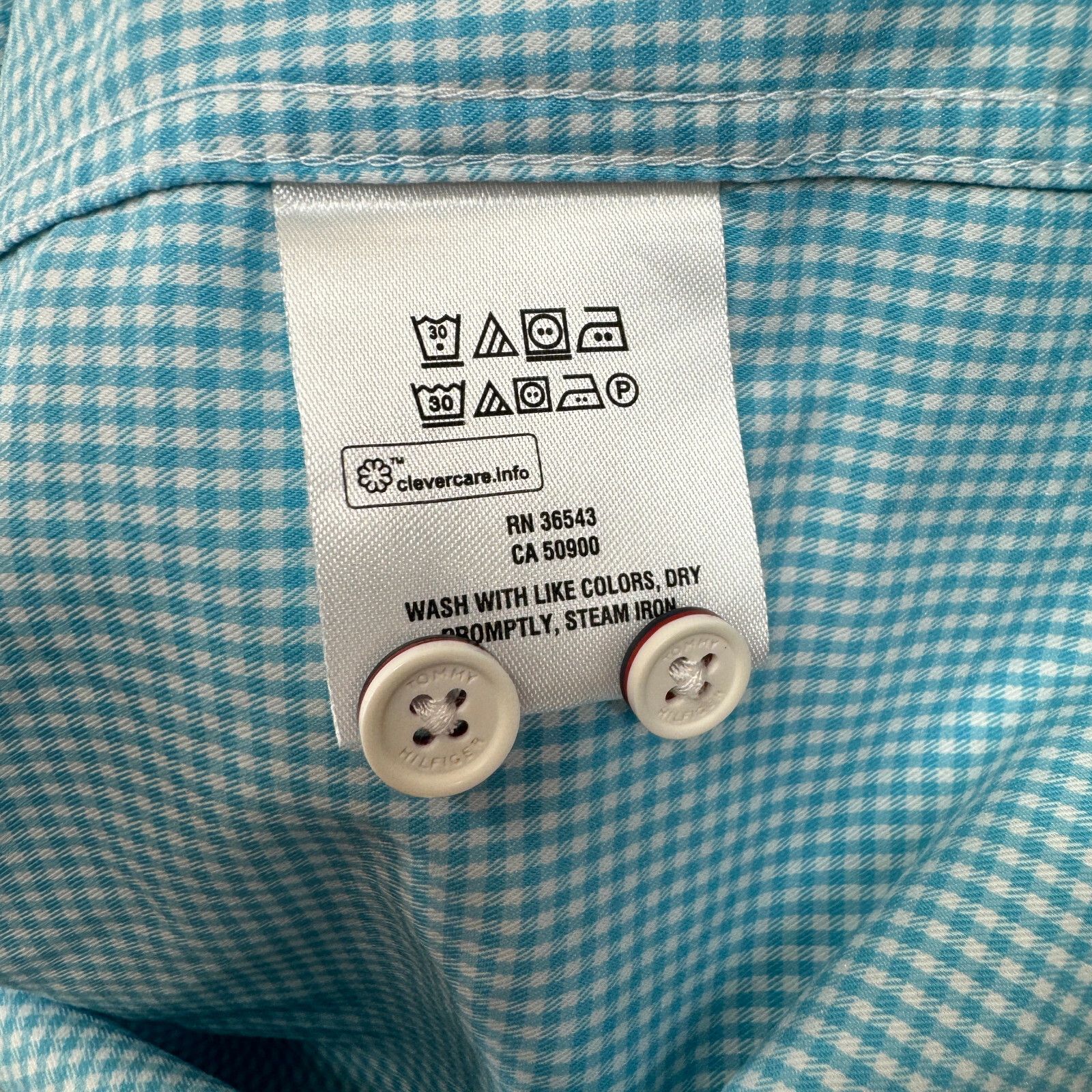 Tommy Hilfiger TH Tech Stretch Slim Fit Men's Size XL Check Long Sleeve Shirt thumbnail 10